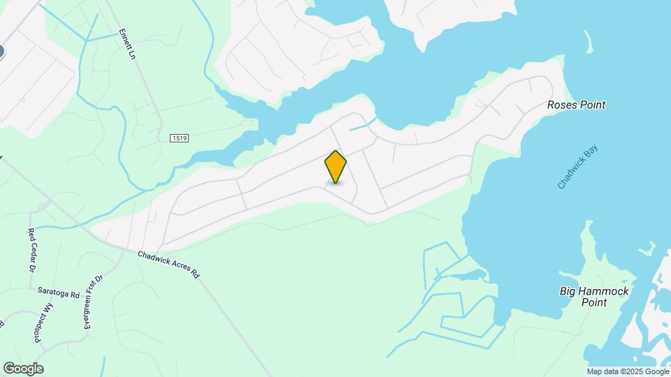 1516 Chadwick Shores Dr Map and Location Details