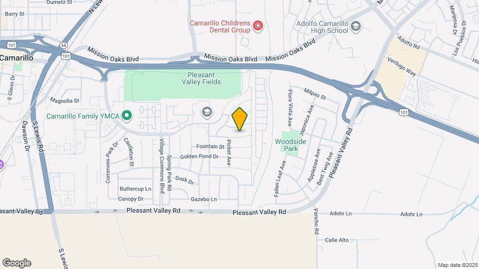 3833 East Park Map and Location Details