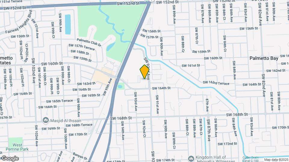 16240 SW 92nd Ave Map and Location Details