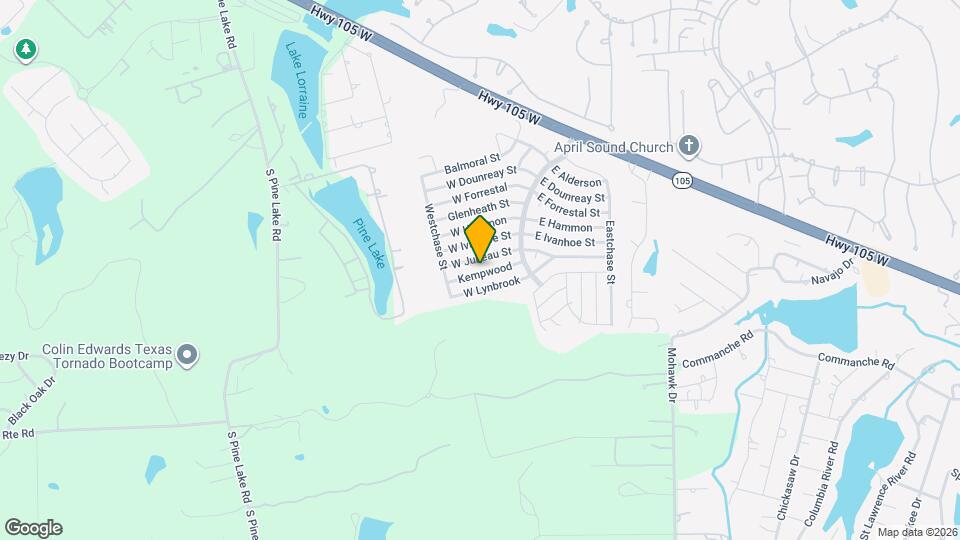 16926 Kempwood Map and Location Details