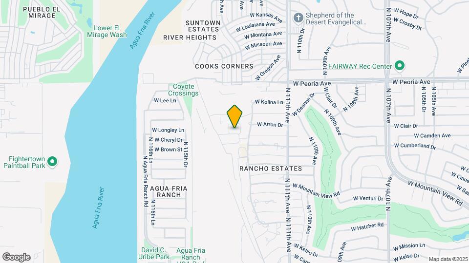 11482 W Camden Dr Mapa y Detalles de la Ubicación