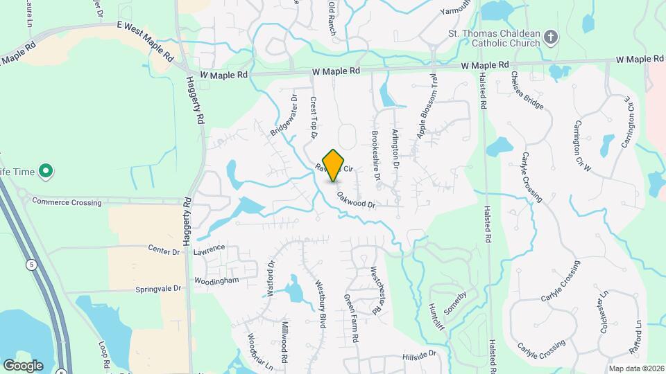 7233 Oakwood Dr Map and Location Details