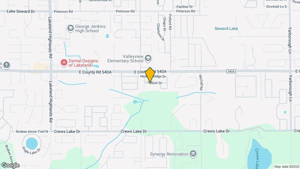 2816 Blush Dr Map and Location Details