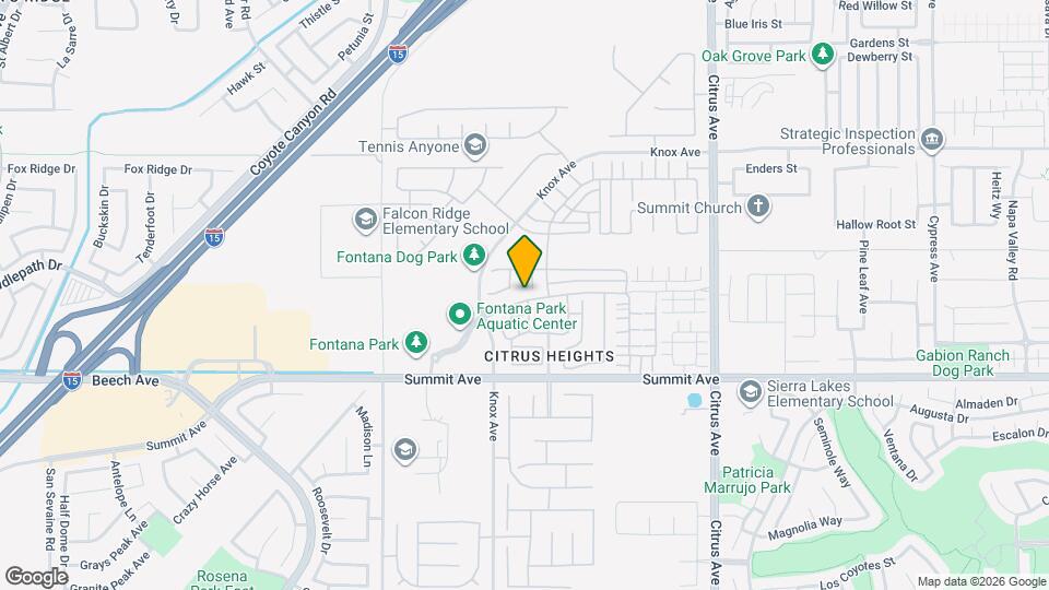 5548 Hartness Court Map and Location Details