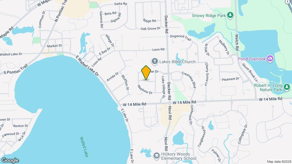 1625 Mariner Dr Map and Location Details