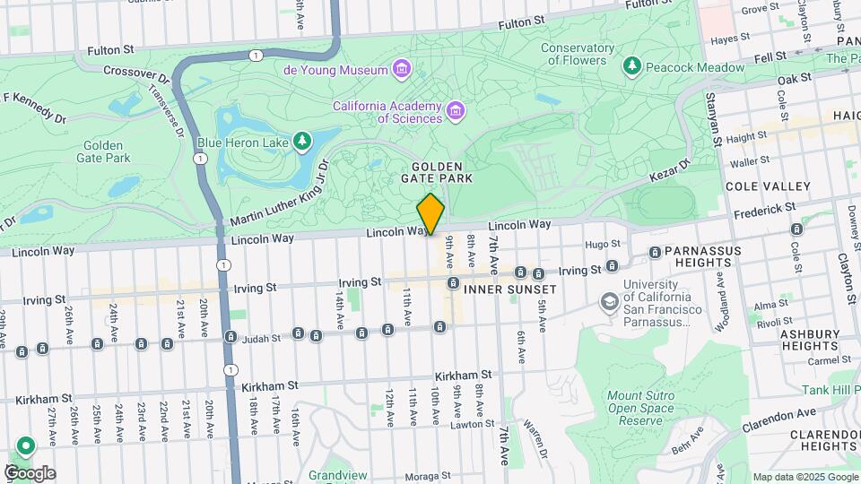 1222 10th Ave Map and Location Details