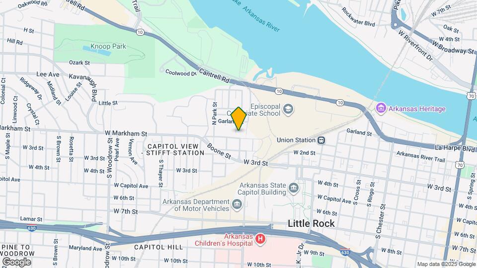 107 N Summit St Map and Location Details