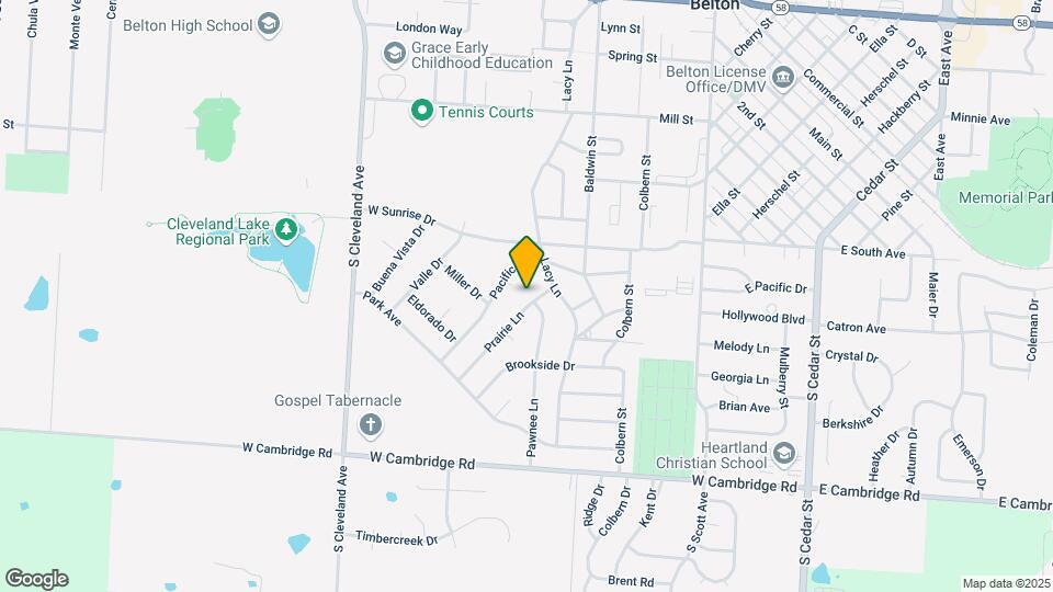 306 Prairie Ln Map and Location Details