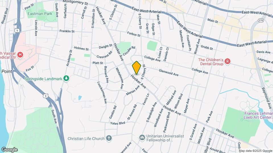 126 Hooker Ave Mapa y Detalles de la Ubicación