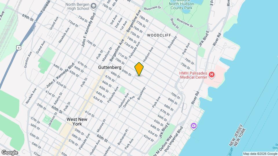 7002 John F. Kennedy Blvd Map and Location Details