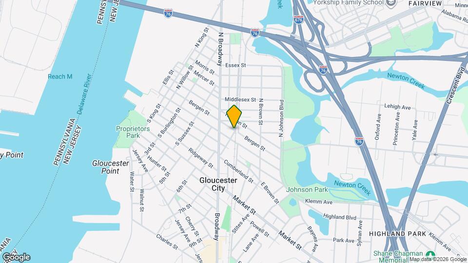 534 Bergen St Map and Location Details