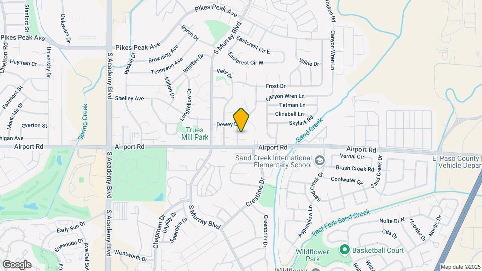 345 Gahart Dr Map and Location Details