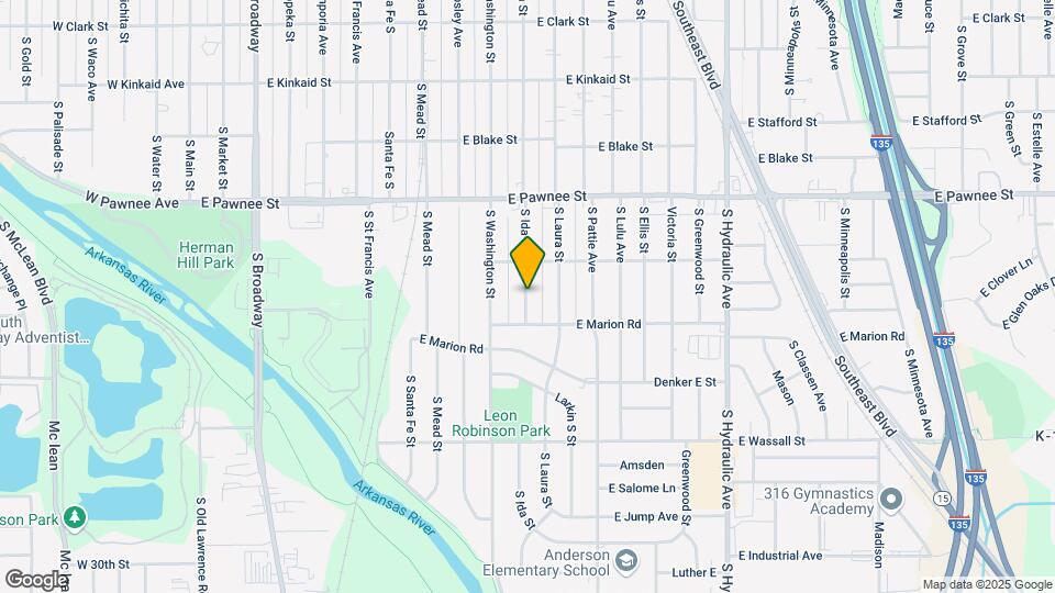 2530 S Ida St Map and Location Details