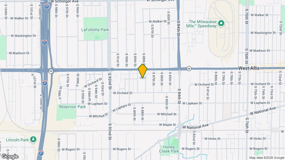 1439 S 88th St Map and Location Details