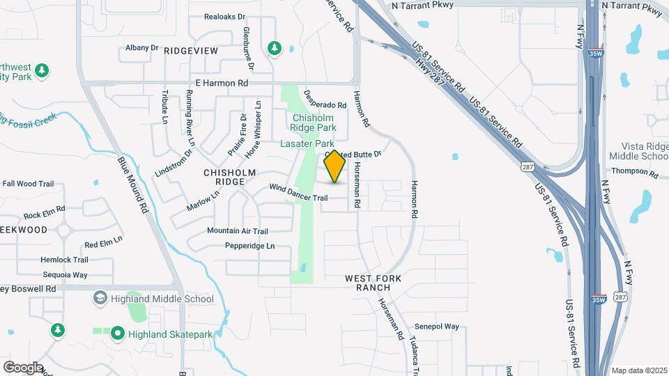 1804 Little Deer Ln Map and Location Details