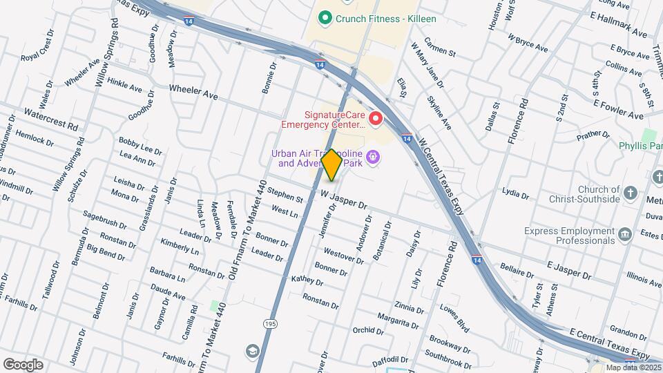 2111 Jennifer Dr, Unit A Map and Location Details