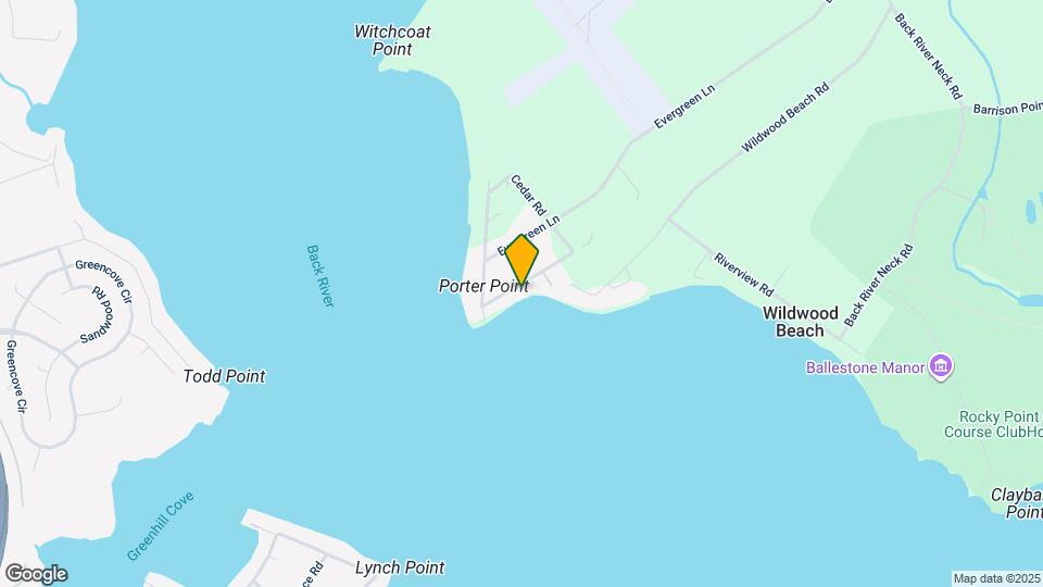 1219 Bayside Rd Map and Location Details