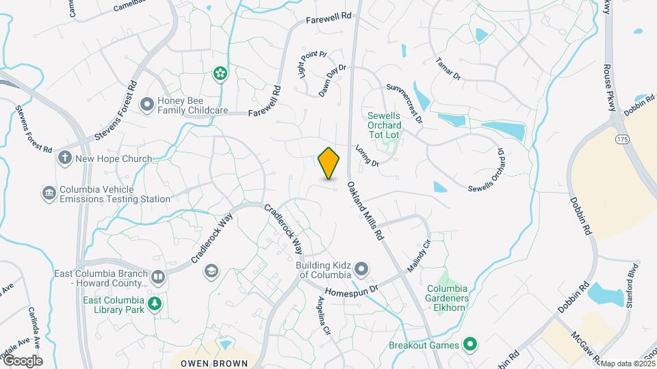 6919 Bugledrum Way Map and Location Details