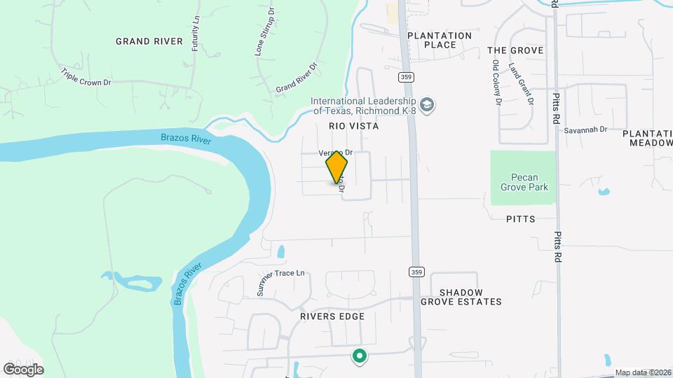 2506 Costa Verde Way Map and Location Details