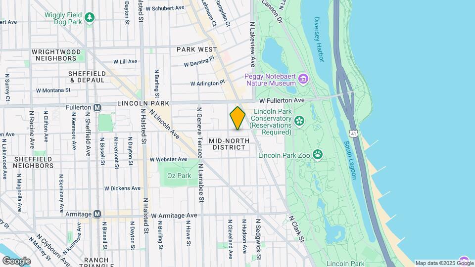 441 W Belden Ave, Unit 3 Mapa y Detalles de la Ubicación