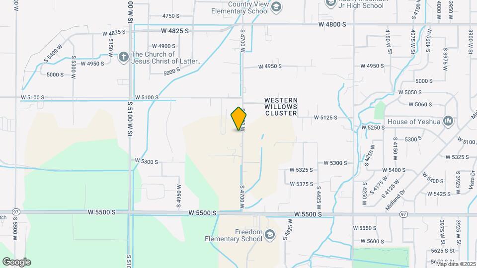 5223 S 4700 W Mapa y Detalles de la Ubicación