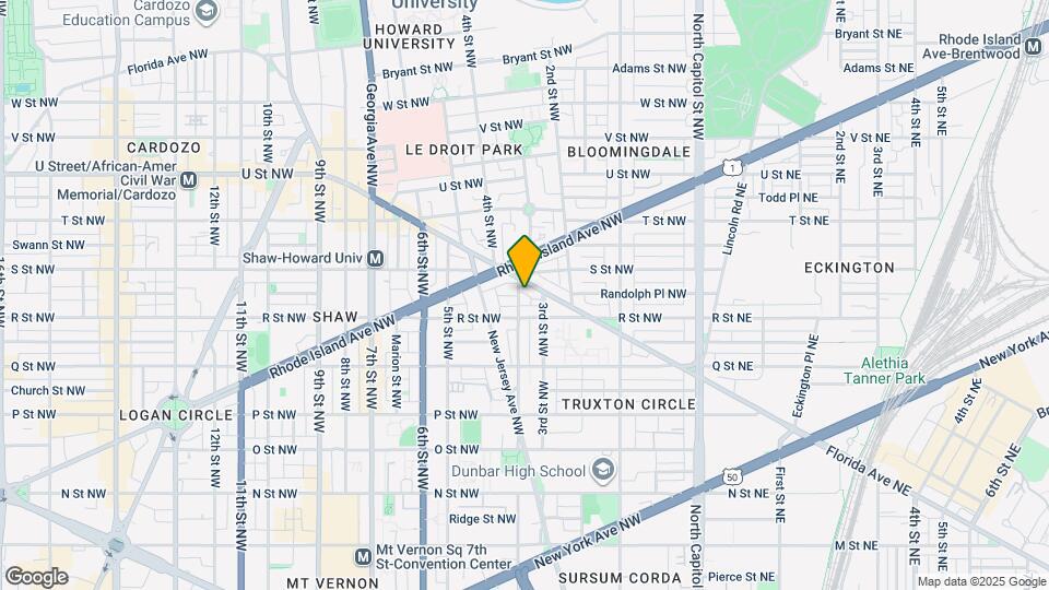 1719 4th St NW, Unit Unit 2 Map and Location Details