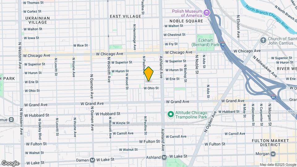 1648 W Ontario St Map and Location Details