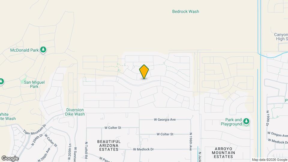 19853 W Badgett Ln Map and Location Details