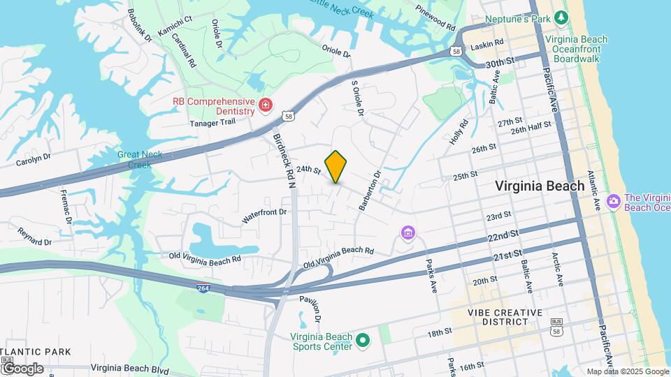 590 Tenbee Ln Map and Location Details