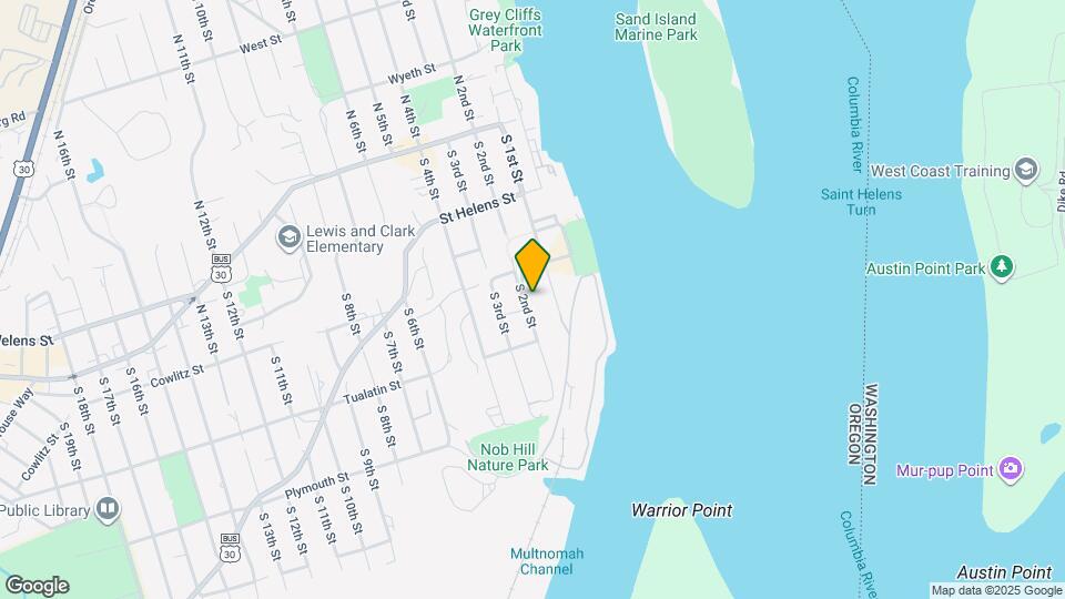 344 S 2nd St Map and Location Details