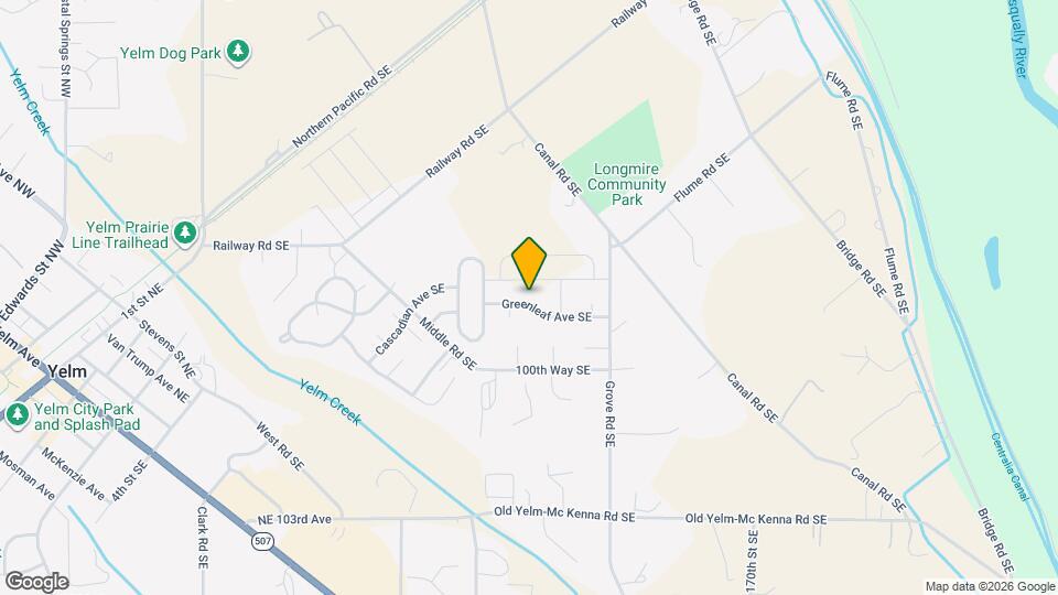 16602 Greenleaf Ave SE Mapa y Detalles de la Ubicación