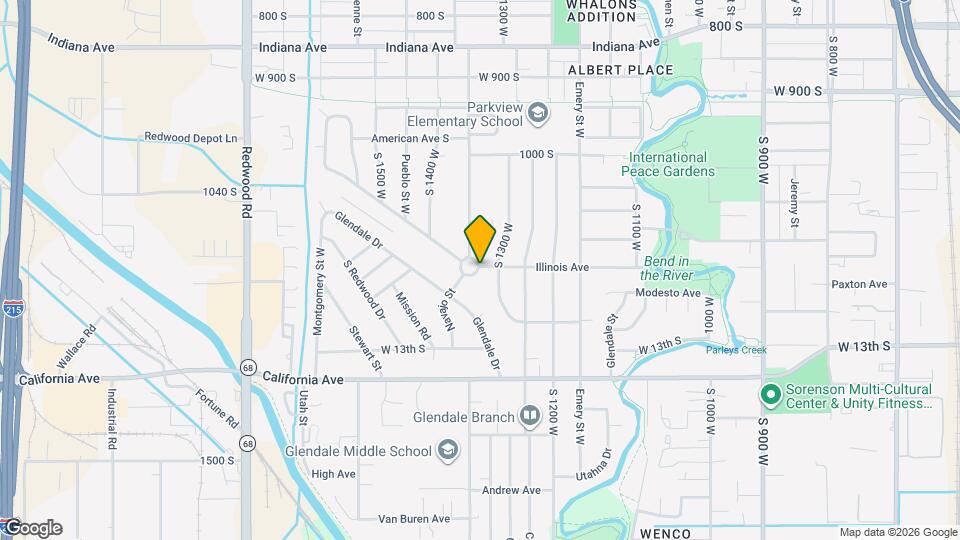 1327 Illinois Ave Map and Location Details