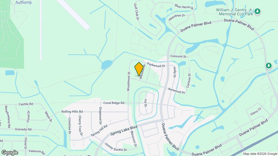 800 Winston Dr Map and Location Details