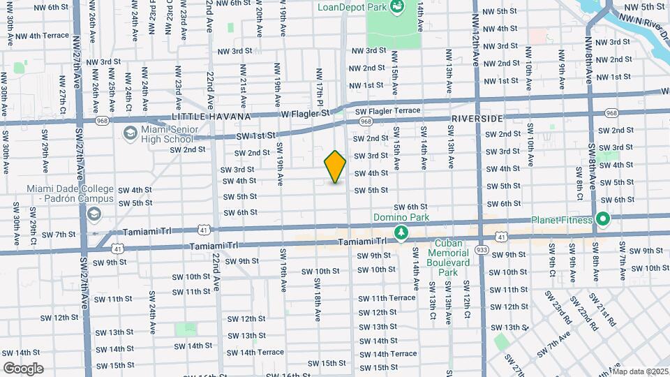 1721 SW 5th St Map and Location Details