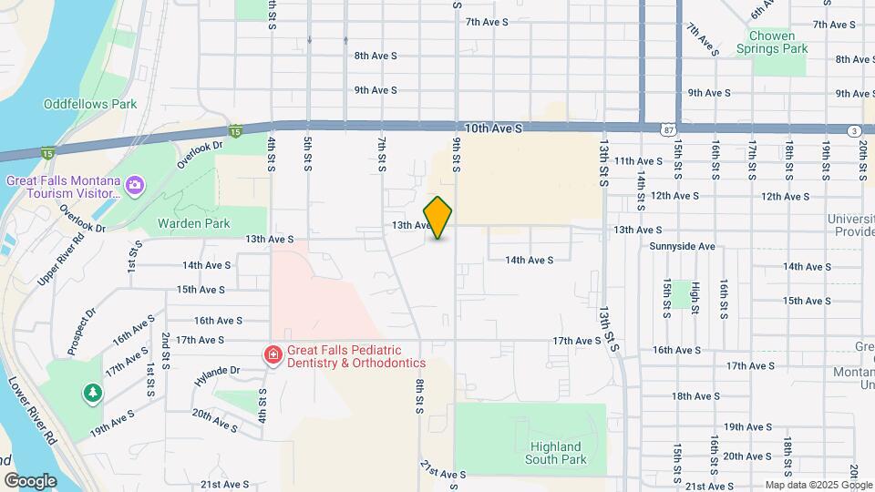 1320 9th St S Map and Location Details