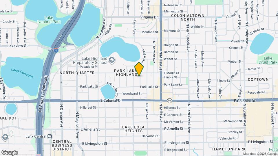 828 Laurel Ave Map and Location Details