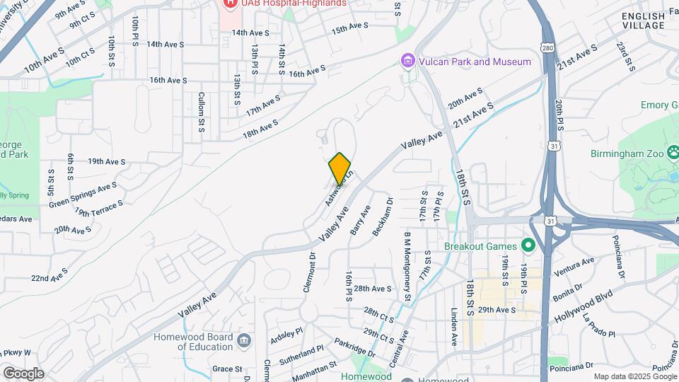 1699 Ashwood Ln Map and Location Details