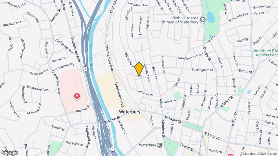 69 Waterville St, Unit 1 Map and Location Details