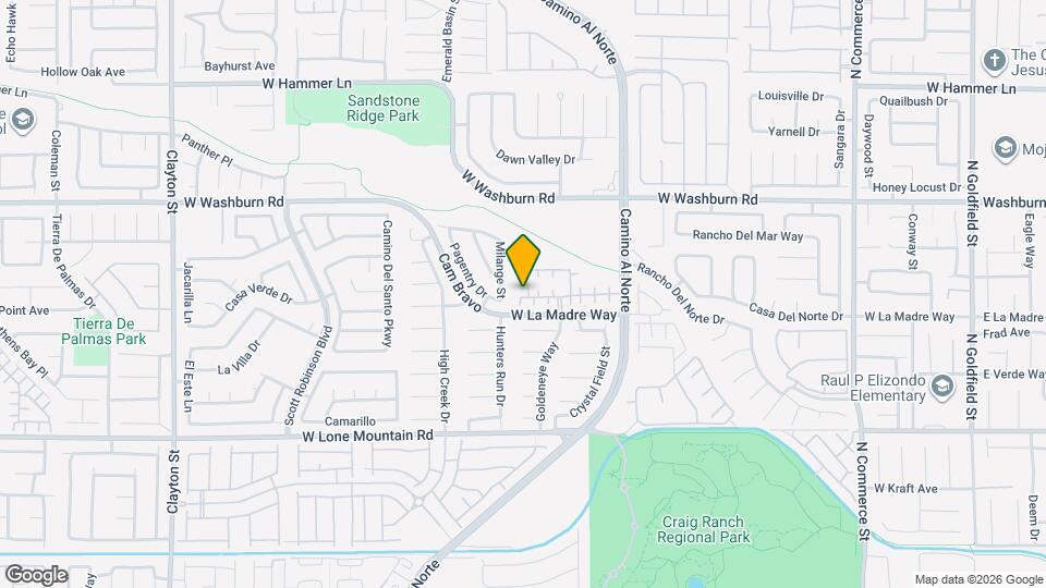 5005 Bayberry Crest St Mapa y Detalles de la Ubicación