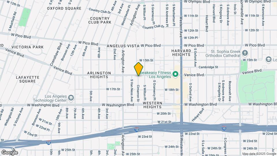 1614 Cimarron St Map and Location Details