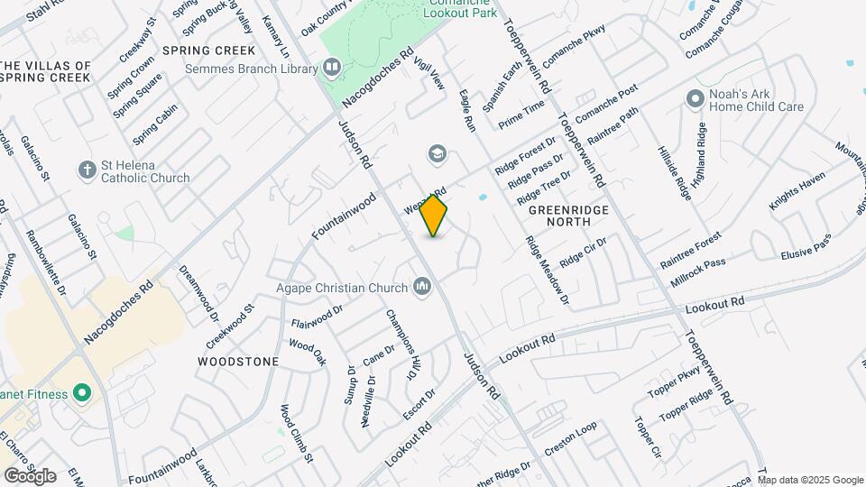 6303 Worchester Knoll Mapa y Detalles de la Ubicación