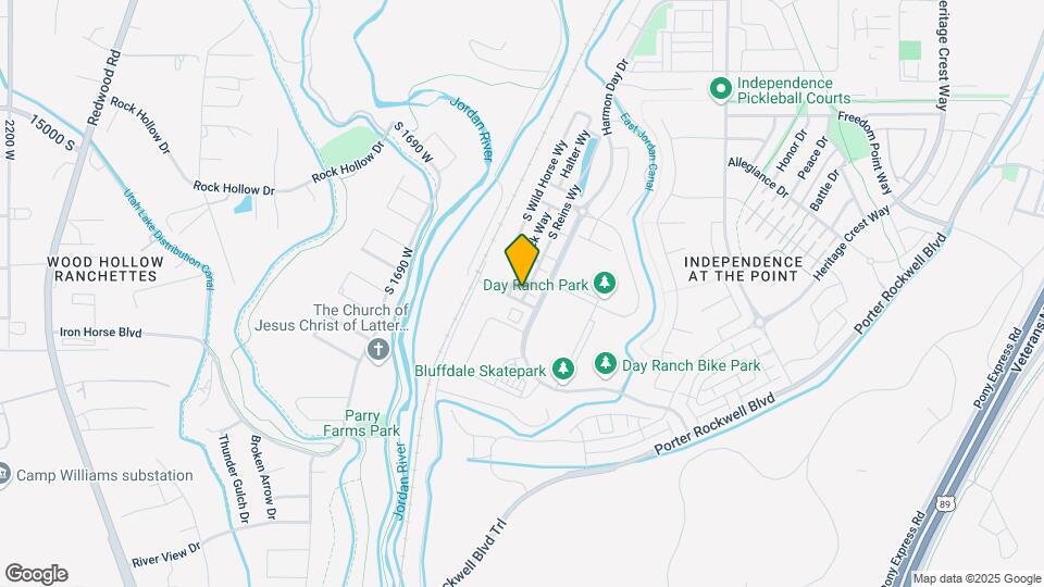 1264 W Cinch Way, Unit Corner Townhouse Map and Location Details