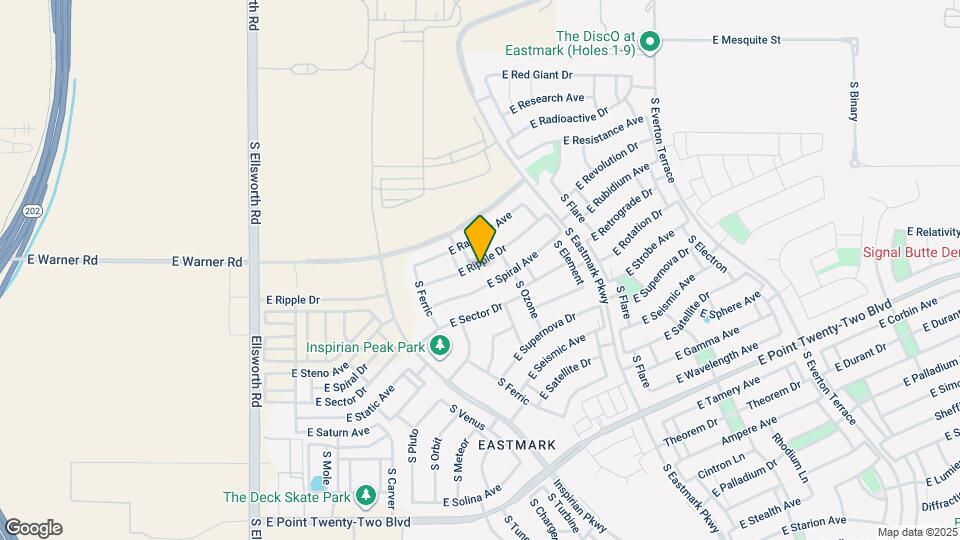 9631 E Ripple Dr Mapa y Detalles de la Ubicación