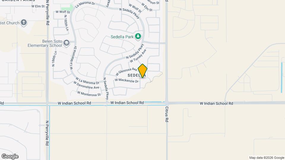 4261 N 180th Ln Map and Location Details