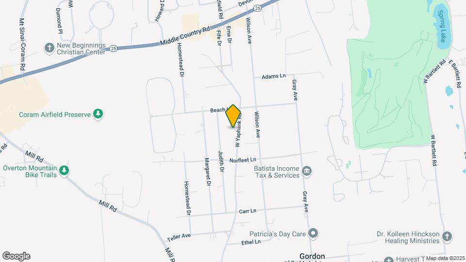 152 W Yaphank Rd Map and Location Details