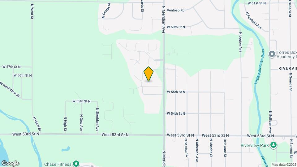 2622 W 55th St N Map and Location Details