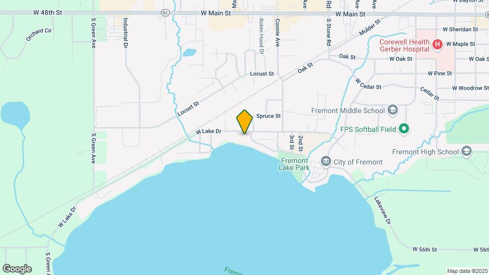 6654 W Lake Dr Map and Location Details