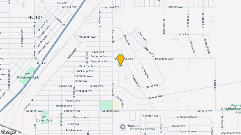 1495 Franklin Dr Map and Location Details