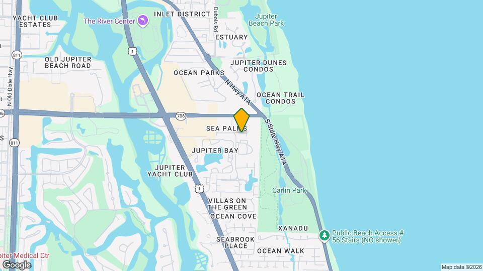 131 Palm Ave Map and Location Details