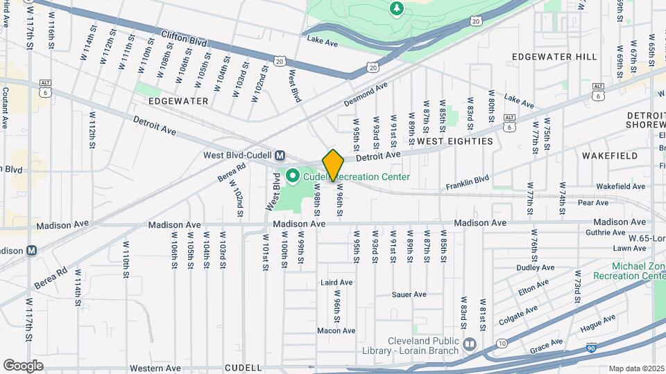 96th Street Apartments Map and Location Details